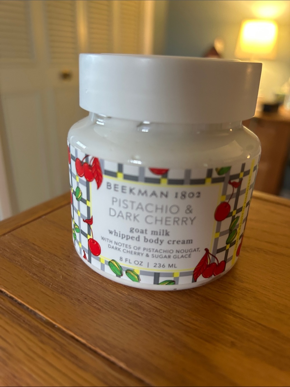 Beekman 1802 Pistachio & Dark Cherry